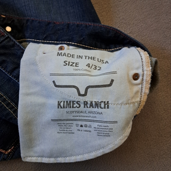 Kimes Ranch Jeans *Size 10 "Alex" Bootcut Denim Women's Dark Wash EUC NWOT - Picture 10 of 14